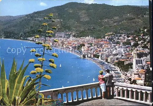 Alassio Panorama da Santa Croce Riviera dei Fiori Kat. 