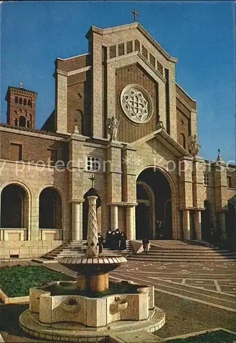 Nettuno Santuario di NS delle Grazie e di S Maria Goretti Chiesa Kloster Kirche Kat. Italien