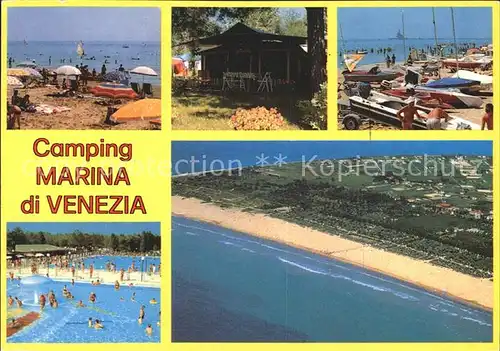 Punta Sabbioni Camping Marina di Venezia Spiaggia Swimming Pool Kat. Venezia Venedig