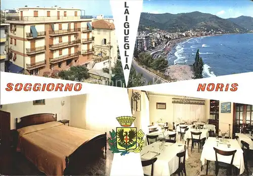 Laigueglia  Soggiorno Noris Hotel Restaurant Kat. Savona