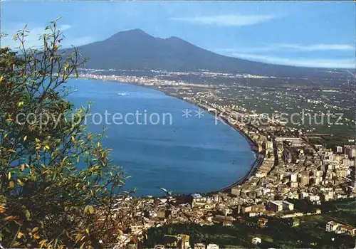 Castellammare di Stabia Panorama da Quisisana Kat. Italien