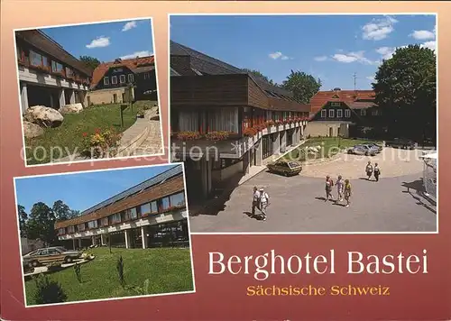 Bastei Saechsische Schweiz Berghotel Kat. Rathen Sachsen