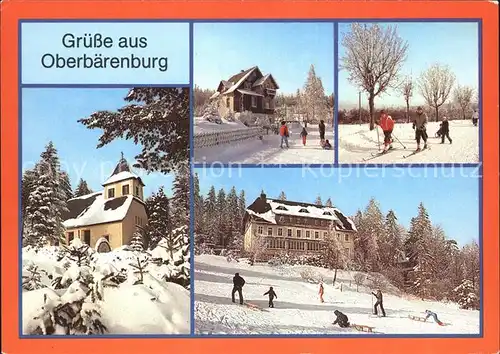Oberbaerenburg Waldkapelle Winterurlauber FDGB Urlaubercafe /  /