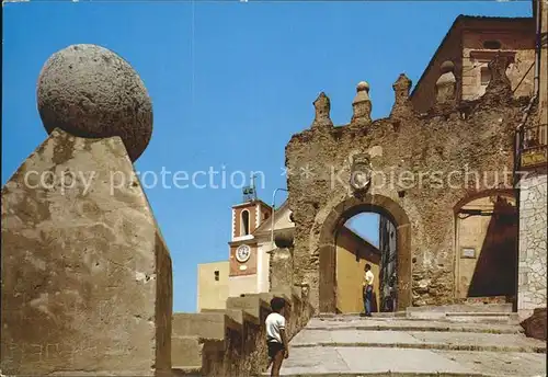 Agropoli Antica Porta greco bizantina Antikes Stadttor Kat. Italien