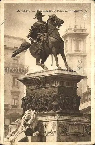Milano Monumento a Vittorio Emanuele II Kat. Italien