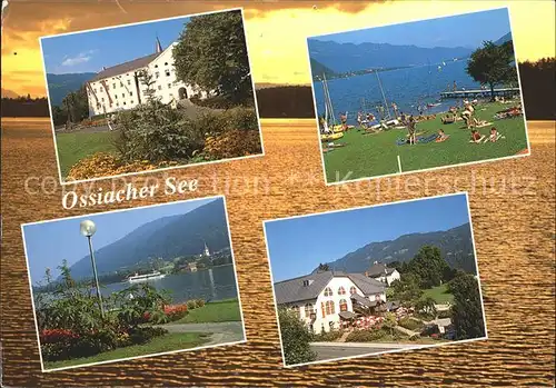 Ossiach Ossiachersee Stift Ossiach Strand Camping Mentl Promenade Camping Berghof