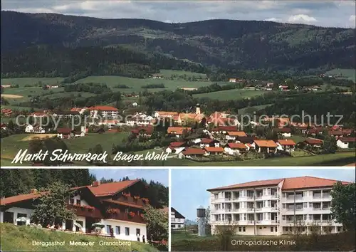 Markt Schwarzach Total Berggasthof Menauer Grandsberg Orthopaed Klinik Kat. Schwarzach Niederbayern