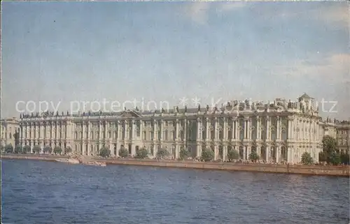 Leningrad St Petersburg Winter Palace now Hermittage Museum Kat. Russische Foederation