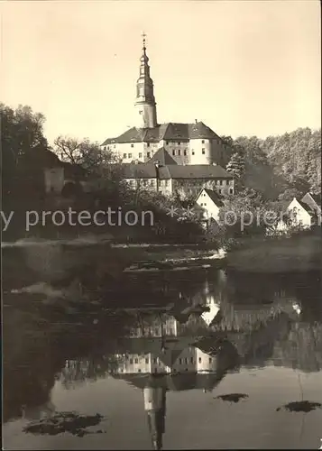 Weesenstein Schloss Weesenstein Mueglitztal