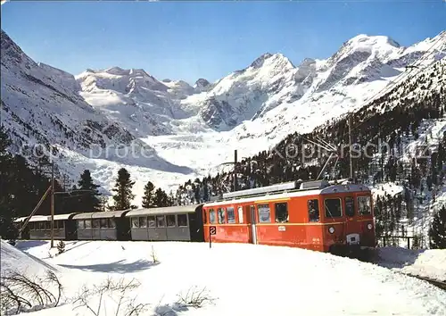 Berninabahn Berninagruppe Kat. Eisenbahn