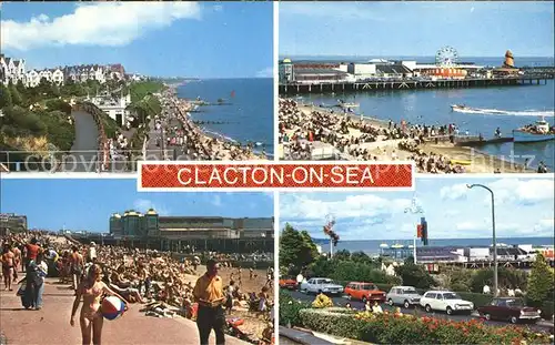 Clacton on Sea Strand  Kat. United Kingdom