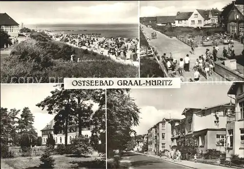 Graal-Mueritz Ostseebad Rosa-Luxemburg-Strasse Strandpromenade Richard Assmann  / Seeheilbad Graal-Mueritz /Bad Doberan LKR