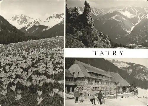 Tatry Zachodnie Dolina Chocholowska Mnichow Chocholowskich  Kat. Slowakische Republik