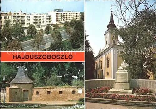 Hajduszoboszlo  Kirche Festung Denkmal  Kat. Ungarn