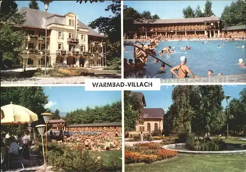 Warmbad Villach Schwimmbad  Kat. Villach