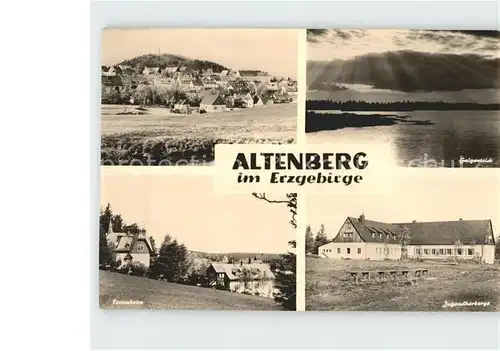 Altenburg Geising Jugendherberge Galgenteich Kat. Geising