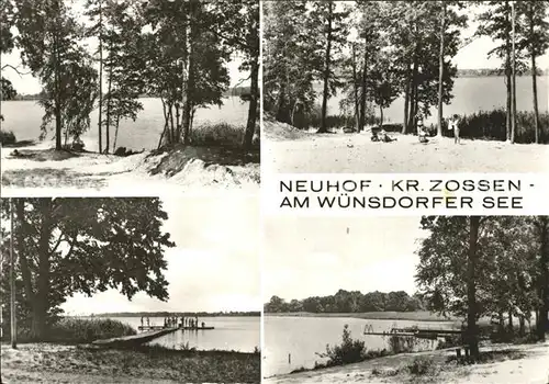 Neuhof Zossen Am Wuensdorfer See Teilansichten