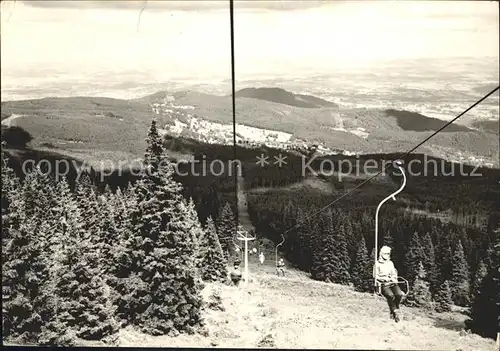 Karkonosze Mala Kope Sesselbahn Kat. Polen