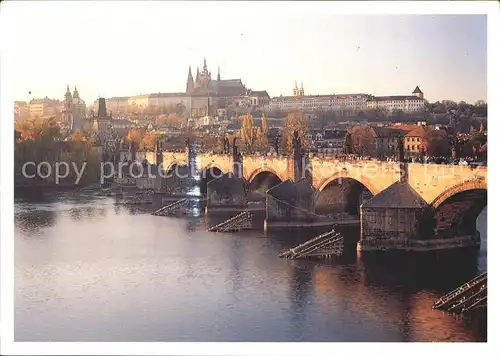 Praha Prahy Prague Karlov Most  Kat. Praha