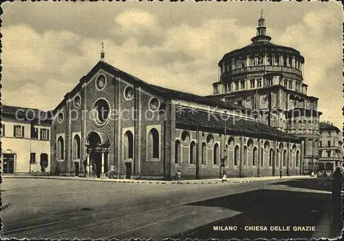 Milano Chiesa delle Grazie Kat. Italien