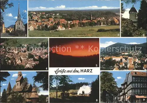 Harz Region Sieber Kirche Braunlage Lautenthal Bad Lauterberg Hahnenklee Goslar