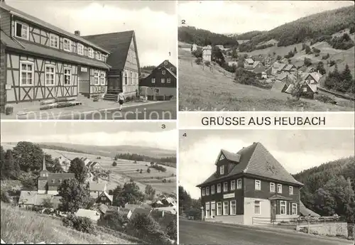 Heubach Thueringen Gasthaus Zur Erholung Einsiedel Gaststaette Zentrale  Kat. Hildburghausen