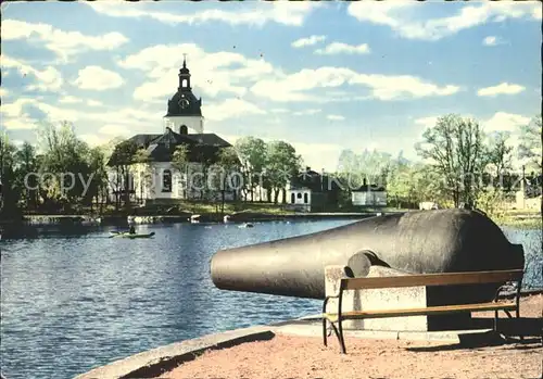 Filipstad Vaermland Kyrkan och Kanonudden