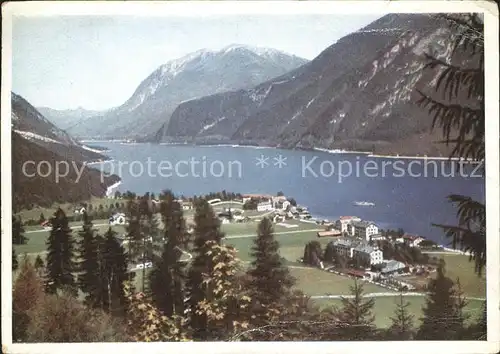 Pertisau Achensee Ortsansicht  Kat. Eben am Achensee