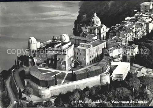 Castelgandolfo Latium Panorama dall aereo