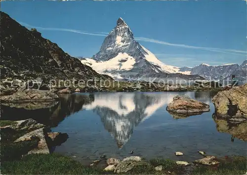 Riffelsee Tirol mit Matterhorn Kat. Oesterreich