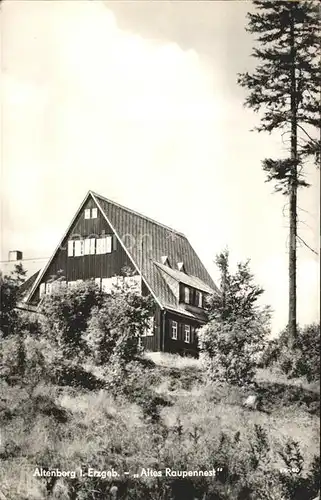 Altenberg Erzgebirge Altes Raupennest Kat. Geising