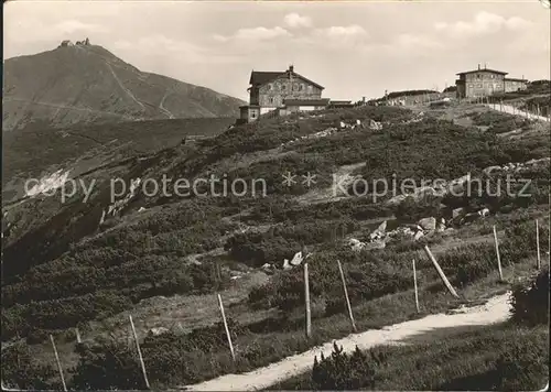 Schneekoppe Snezka Prinz Heinrichbaude Serie Schoenes Deutschland Kat. Riesengebirge Krkonose