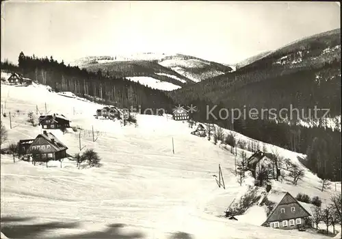 Strazne Krkonose Winter im Riesengebirge Kat. Trutnov Trautenau