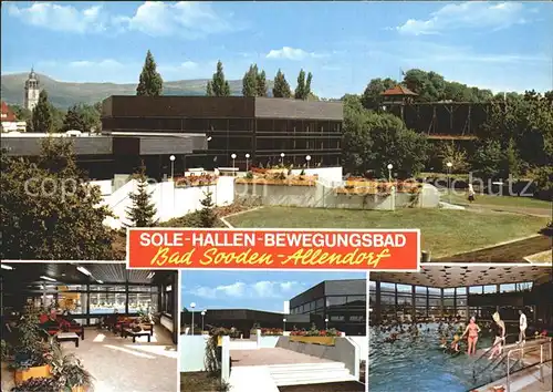 Allendorf Bad Sooden Sole Hallenbad Bewegungsbad Kat. Bad Soden am Taunus