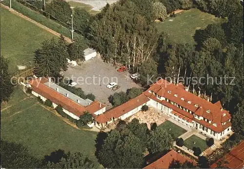 Stuttgart Waldhotel Degerloch Fliegeraufnahme Kat. Stuttgart