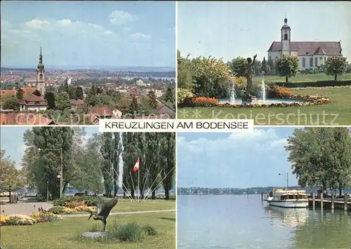 Kreuzlingen TG Hafen Klosterkirche Sankt Ulrich Kat. Kreuzlingen