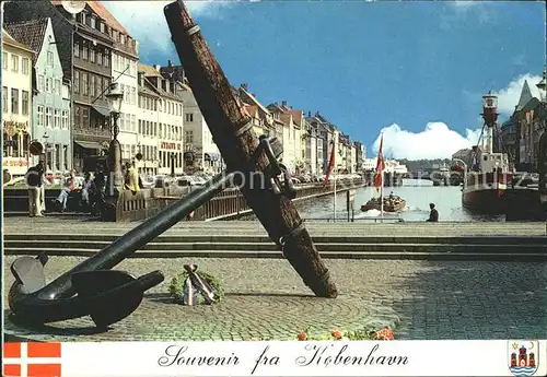 Kopenhagen Nyhavn Kat. Hovedstaden