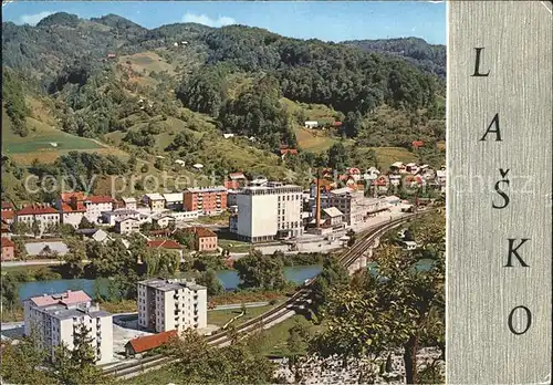 Lasko Stadtansicht Kat. Slowenien