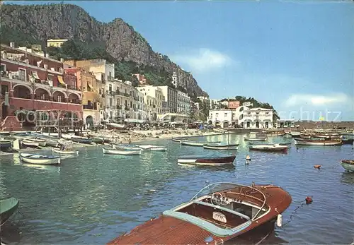 Capri Grosse Seekueste Kat. Golfo di Napoli
