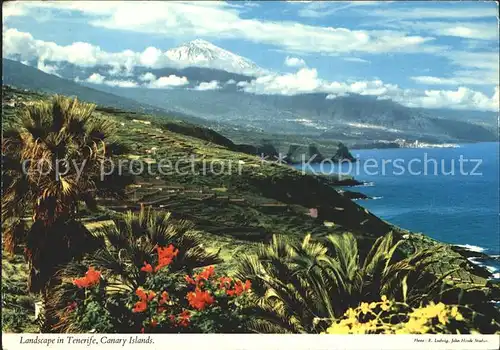 Tenerife Landschaft Kat. Islas Canarias Spanien