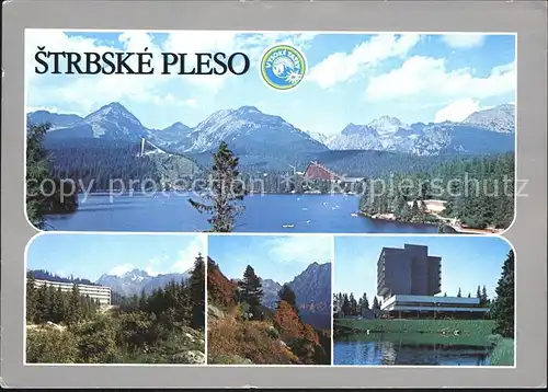 Strbske Pleso Panorama Hochhaus Kat. Tschirmer See Vysoke Tatry