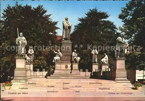 Worms Rhein Lutherdenkmal Kat. Worms