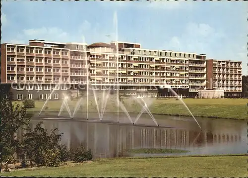 Rheinhausen Duisburg Krankenhaus Wasserspiele Kat. Duisburg