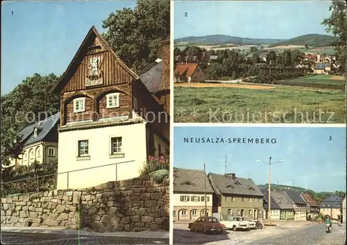 Spremberg Neusalza Reiterhaus Teilansicht Niedermarkt Kat. Neusalza Spremberg