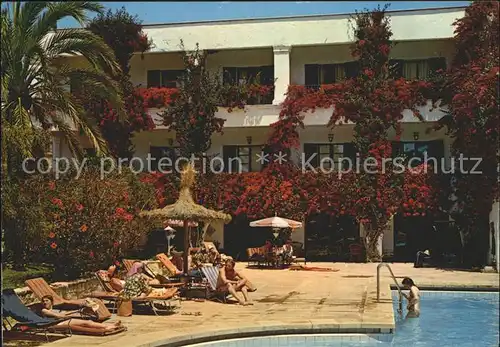 Paguera Mallorca Islas Baleares Hotel Bahia Club Schwimmbad Kat. Calvia