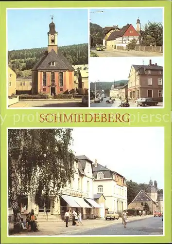 Schmiedeberg  Dippoldiswalde Dreifaltikeitskirche Altenberger Strasse