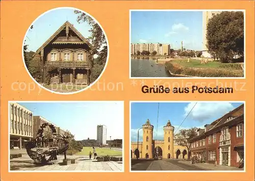 Potsdam Russische Kolonie Alexandrowka Friedrich Ebert Strasse Nauener Tor Kat. Potsdam