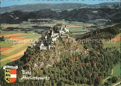 Hochosterwitz Burg Fliegeraufnahme