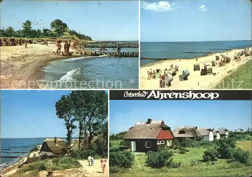 Ahrenshoop Ostseebad Strand Gebaeude  Kat. Ahrenshoop