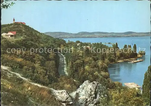 Balaton Plattensee Ortsansicht  Kat. Ungarn